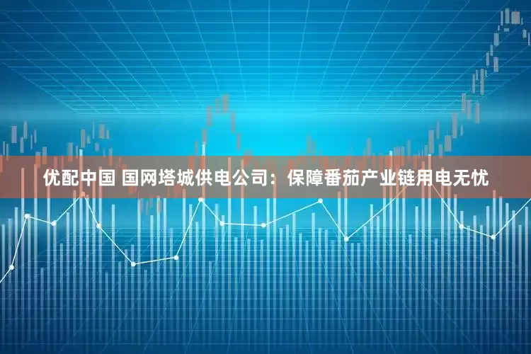 优配中国 国网塔城供电公司：保障番茄产业链用电无忧